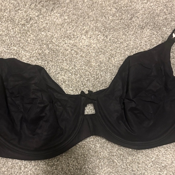 NWT 36DDD Victoria's Secret Body by Victoria unlined Demi Black Bra - Picture 3 of 5